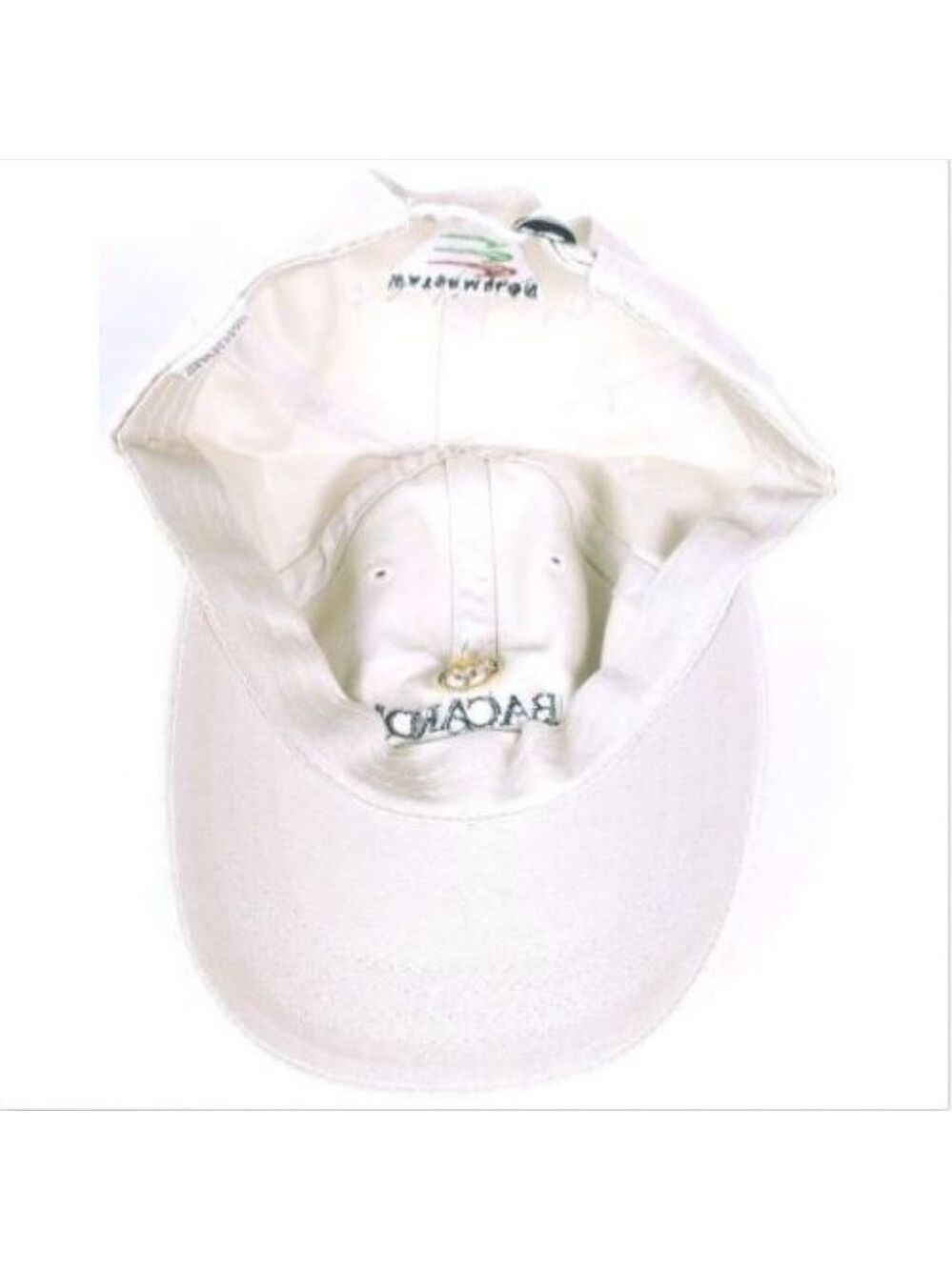 Bacardi Silver Hat Strapback One Size Watermelon - Picture 6 of 7